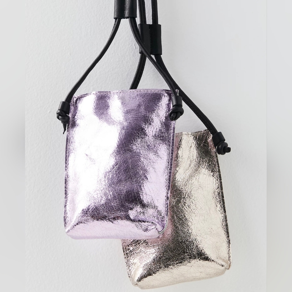Free People Glitter Damsel Crossbody
